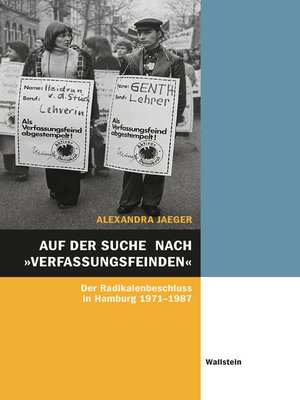 cover image of Auf der Suche nach "Verfassungsfeinden"